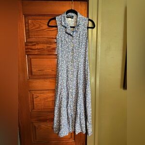 Floral Sleeveless Sun Dress